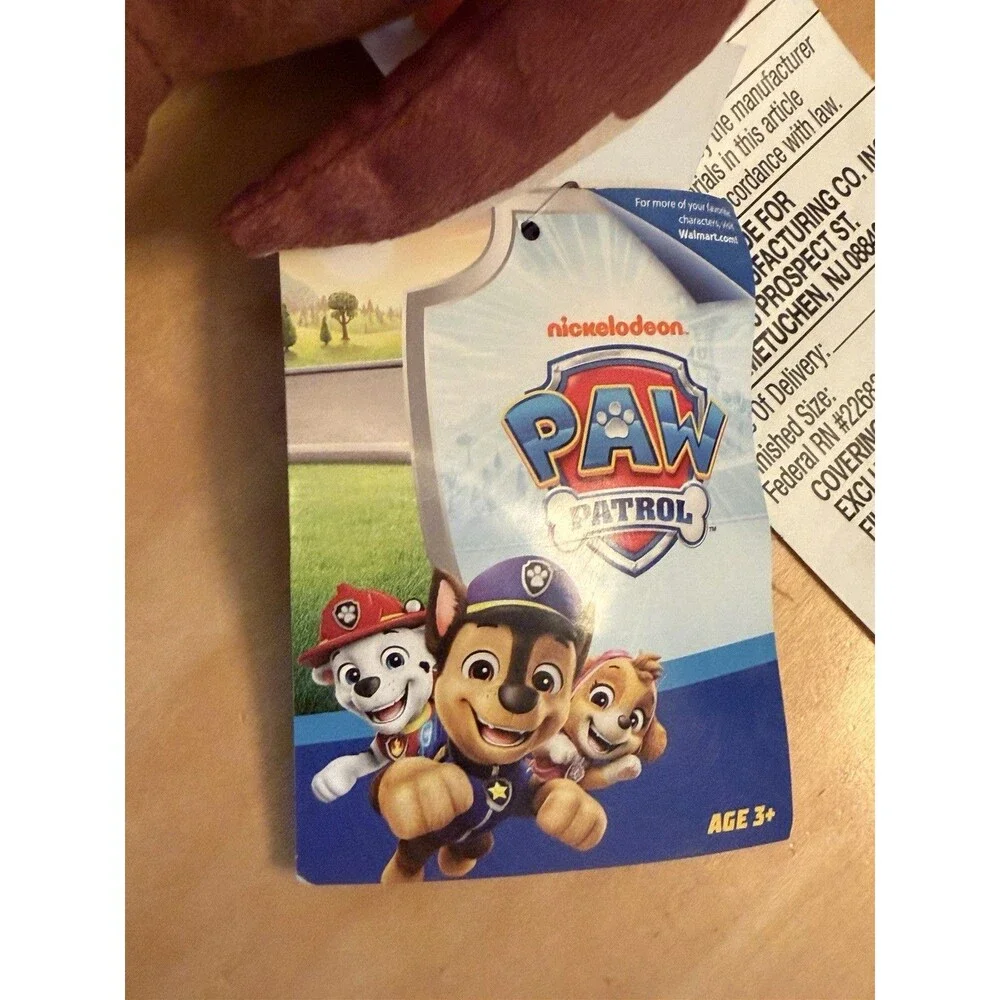 PAW Patrol Chase Kids Weighted Pillow Buddy Plush Pillow Calming Cuddle NEW